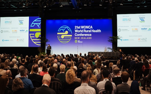 audience seated for the 21st World Organisation of Family Doctors (WONCA) World Rural Health Conference