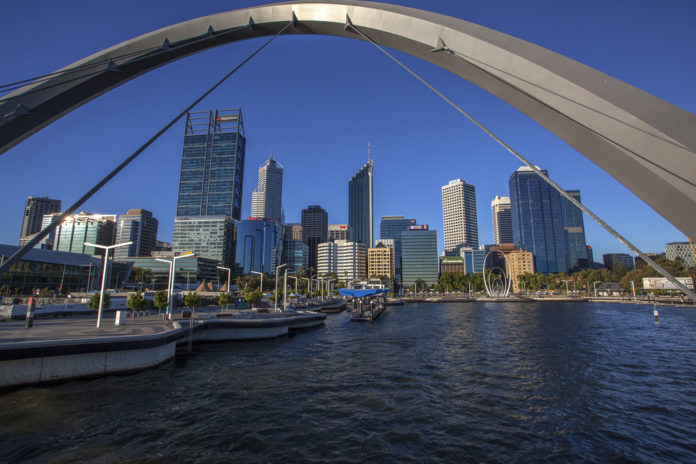Perth city skyline