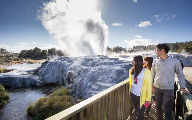 Rotorua's geothermal landscape