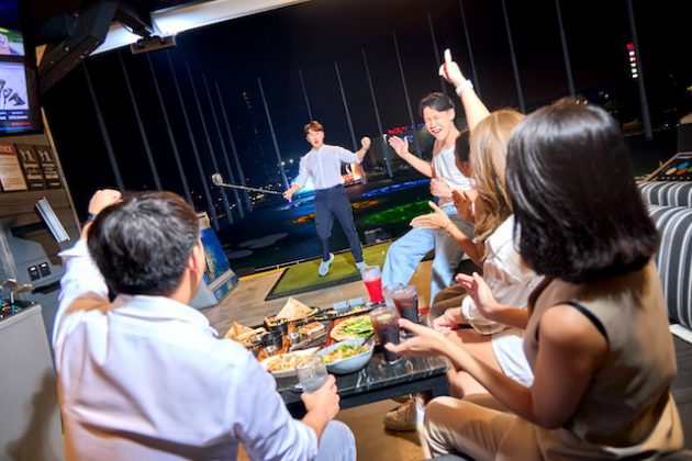 Topgolf Megacity team building in Bangkok