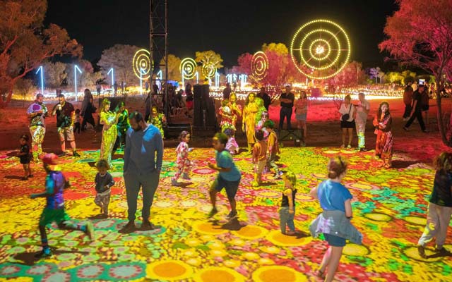 Festival of light illuminates Australia’s Northern Territory
