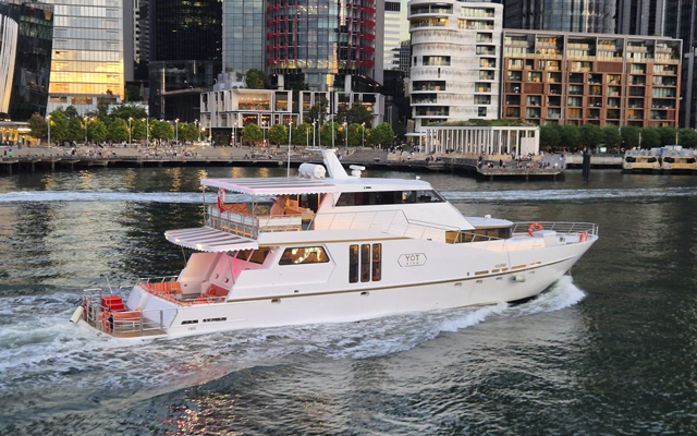 YOT Viva floats new luxury event venue on Sydney Harbour