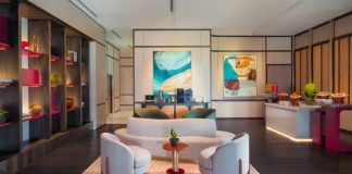 foyer of Kimpton Naluria Kuala Lumpur