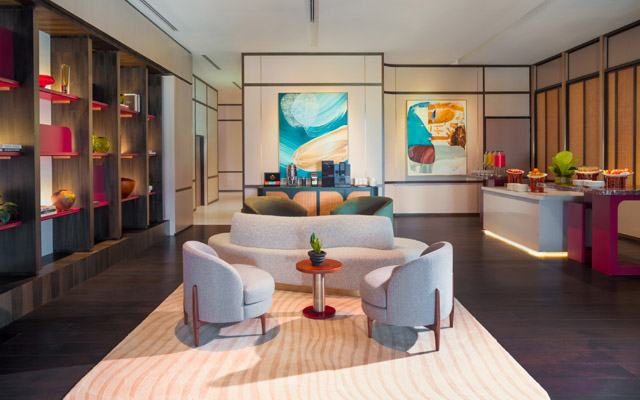 foyer of Kimpton Naluria Kuala Lumpur