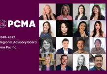 PCMA reveals 2026-2027 Asia Pacific Advisory Board Members